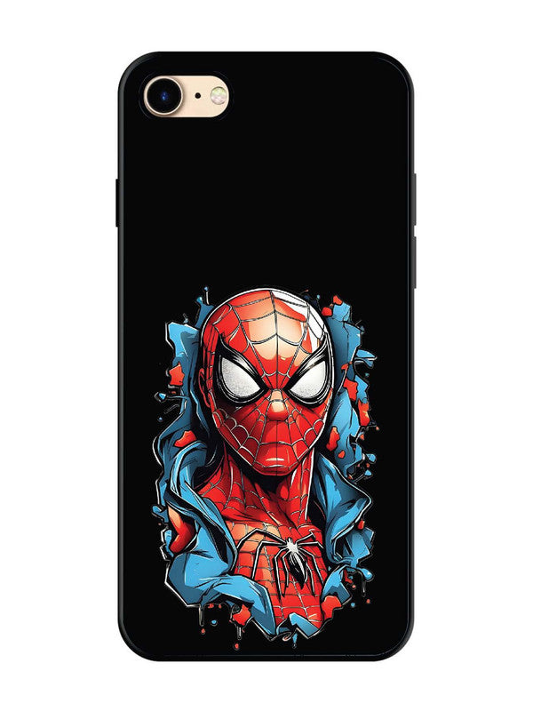 iPhone 7 Spider man street art style