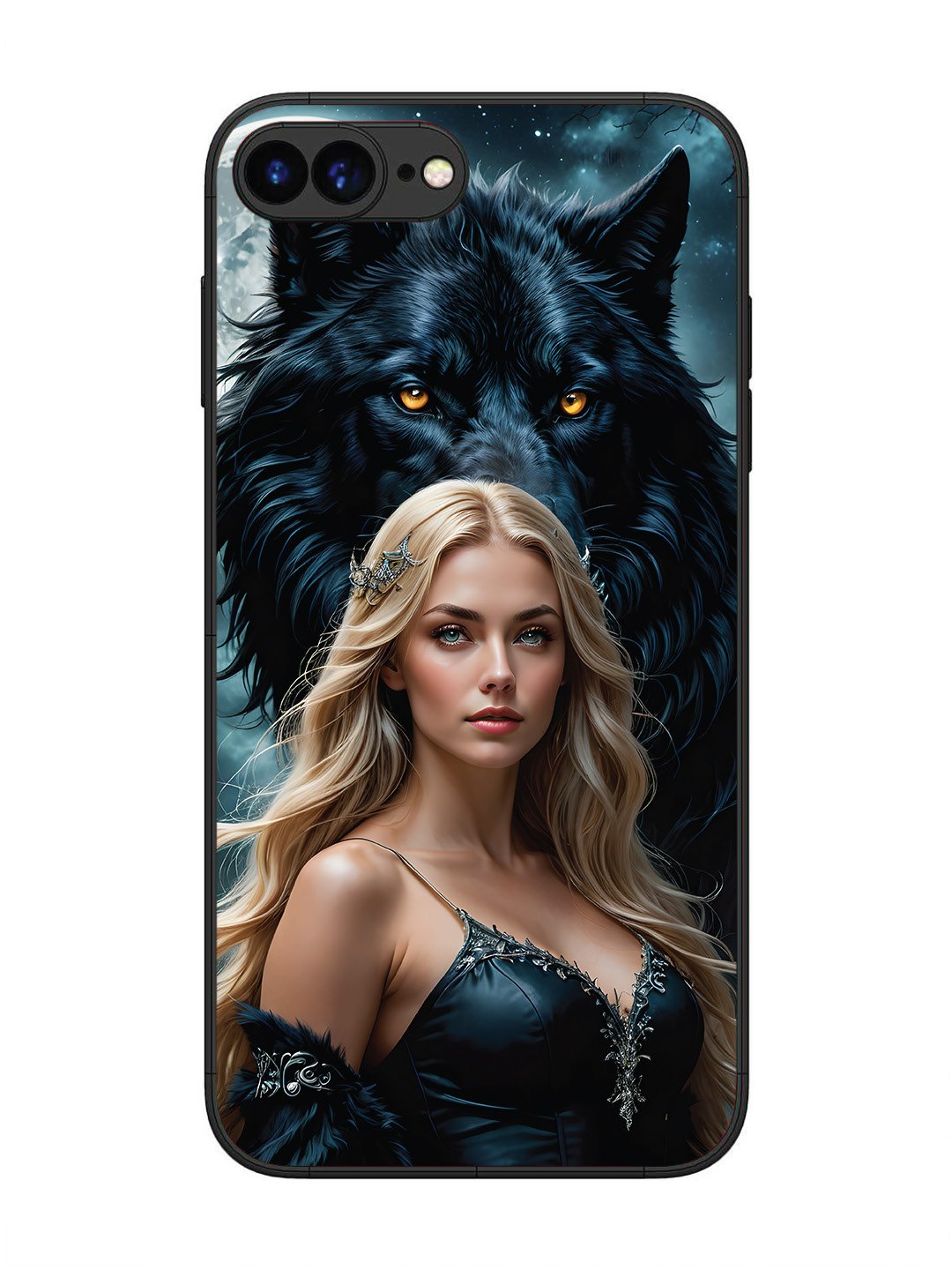 iPhone 7 Plus Wolf & Girl