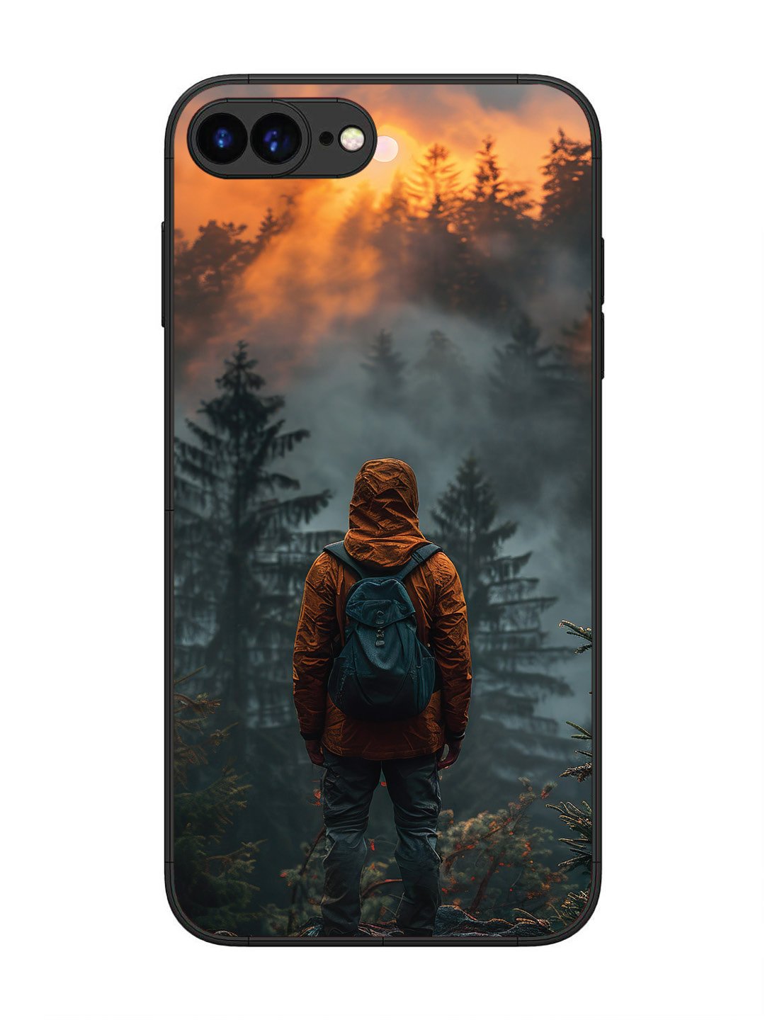 iPhone 8 Plus Alone in Forest
