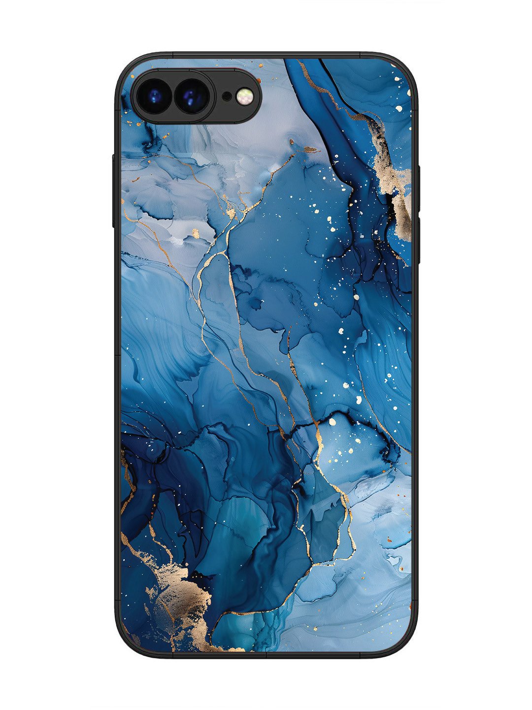 iPhone 8 Plus Oceanic Pattern with Golden Sprinkles