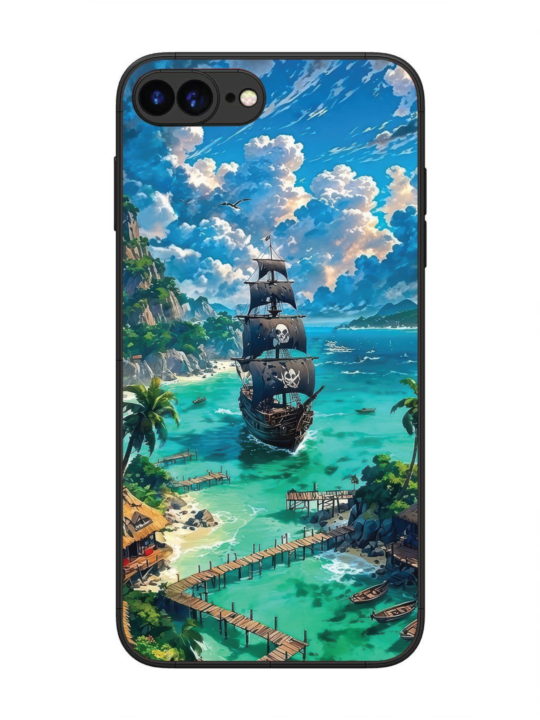 iPhone 8 Plus Pirate Ship Island