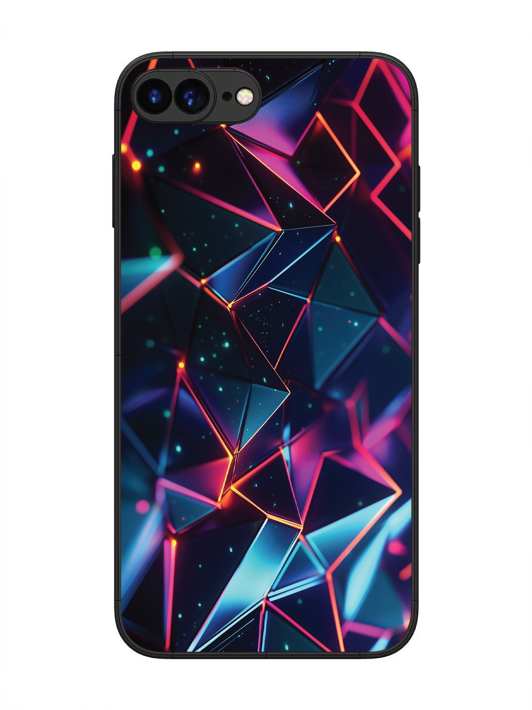 iPhone 8 Plus 3D Abstract Polygon