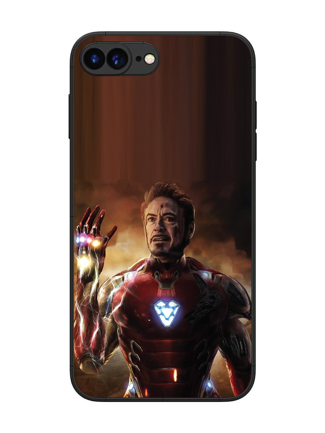 iPhone 8 Plus iron man inifinity stones