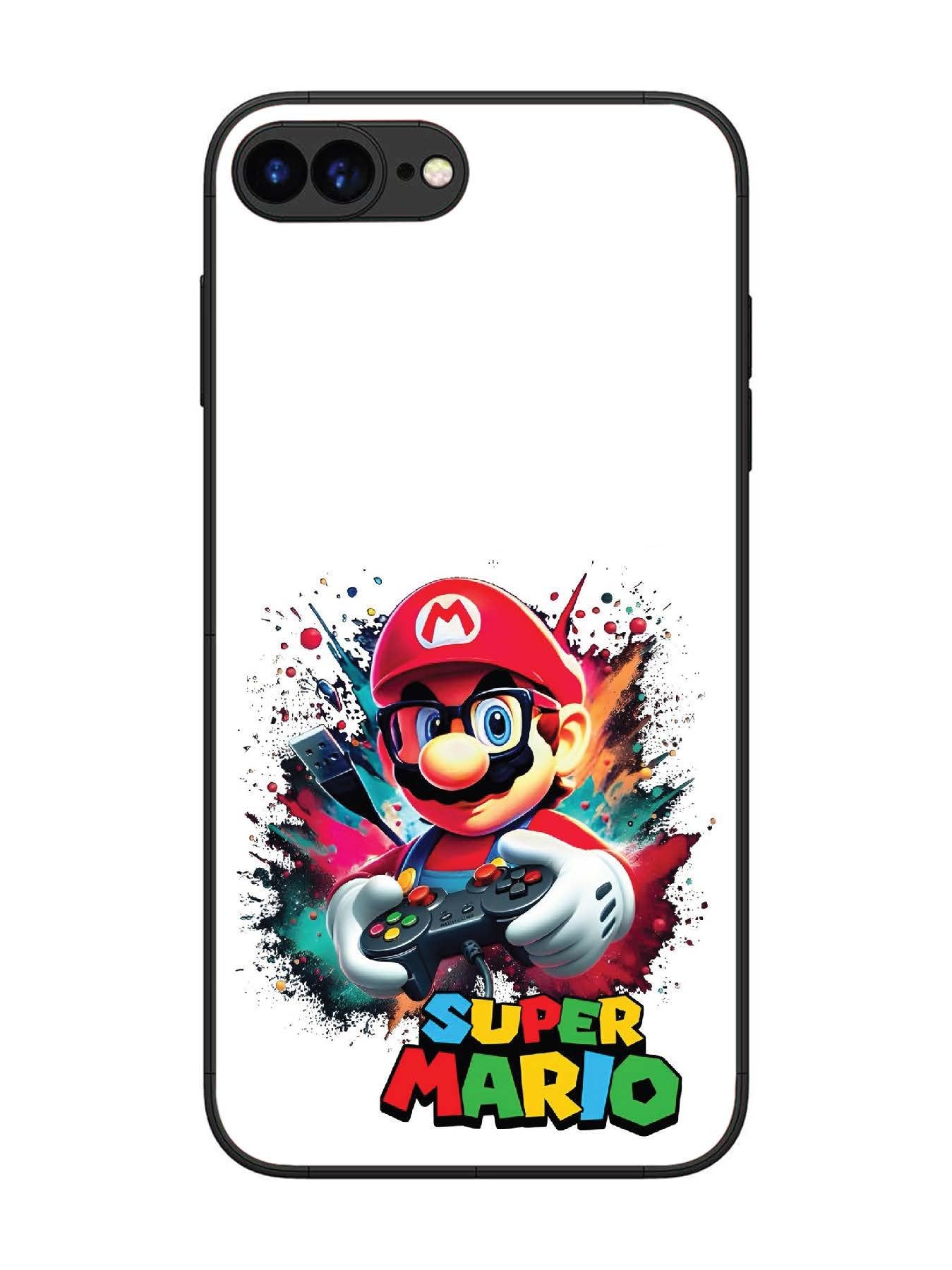 iPhone 8 Plus Modern Mario Pro Gamer Splash