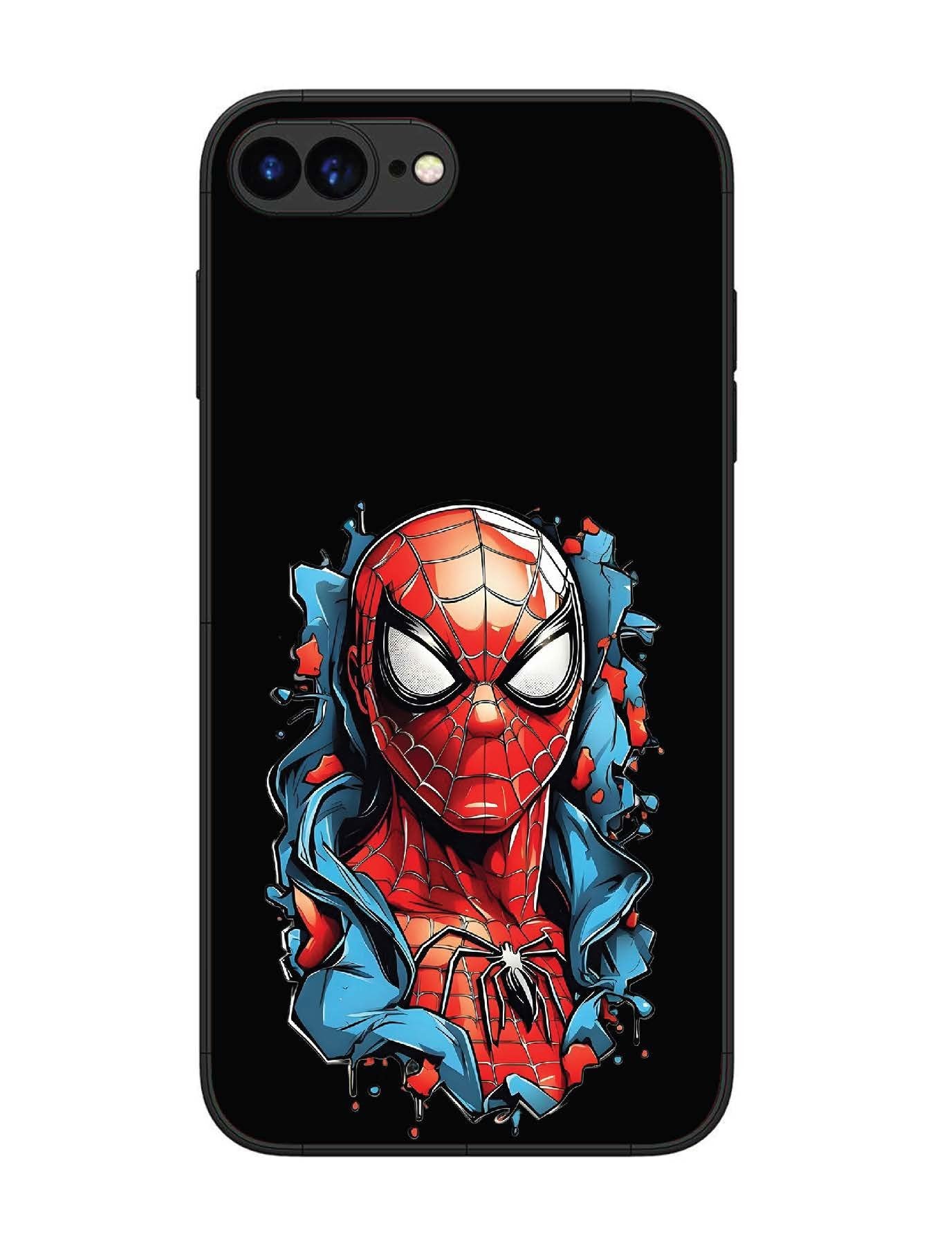 iPhone 7 Plus Spider man street art style