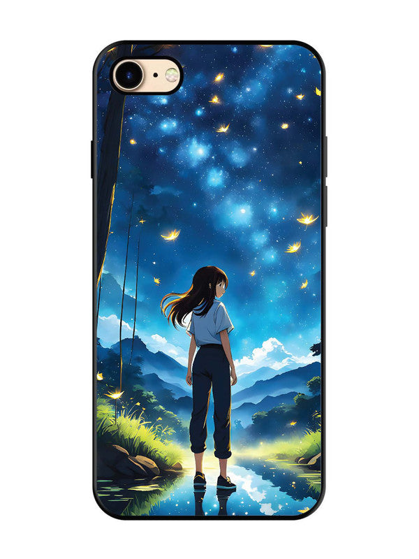 iPhone 8 Girl In Beautiful Forest
