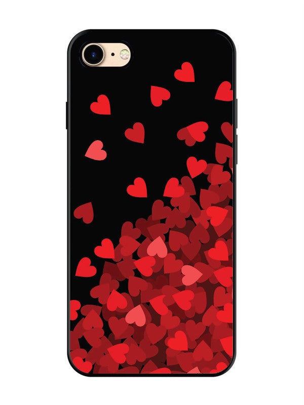 iPhone 8 Red Hearts