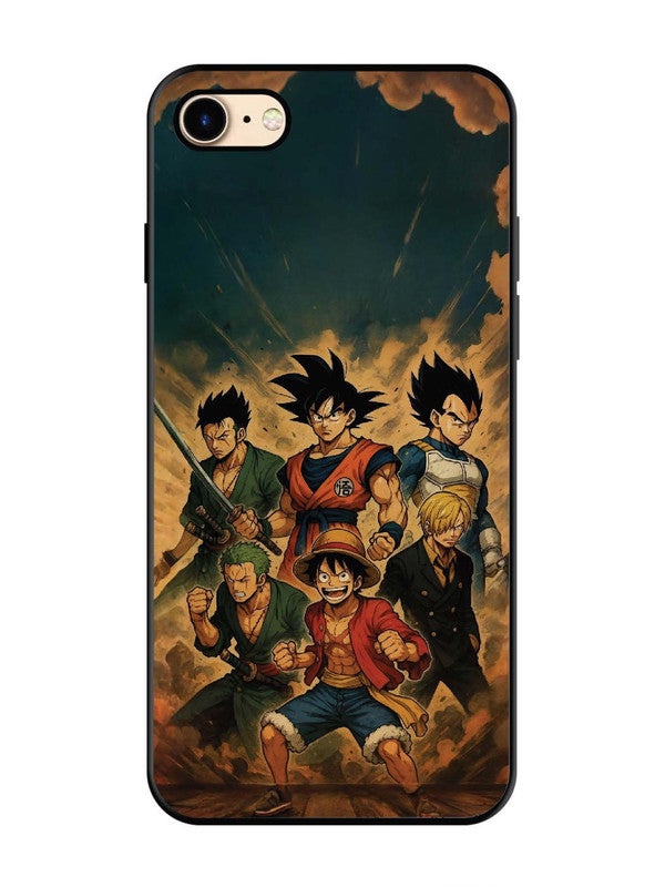 iPhone 8 OnePiece n Dragon Ball Z in one team