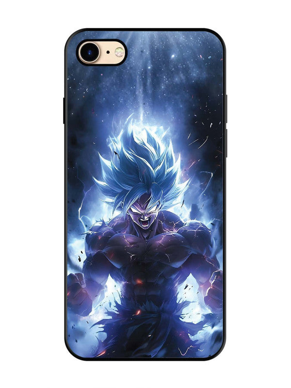 iPhone 8 Super Saiyan Blue and Angry