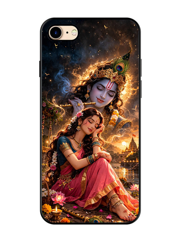 iPhone 8 | 2D Metal | Radha thinking of Krishna | IP-8-453