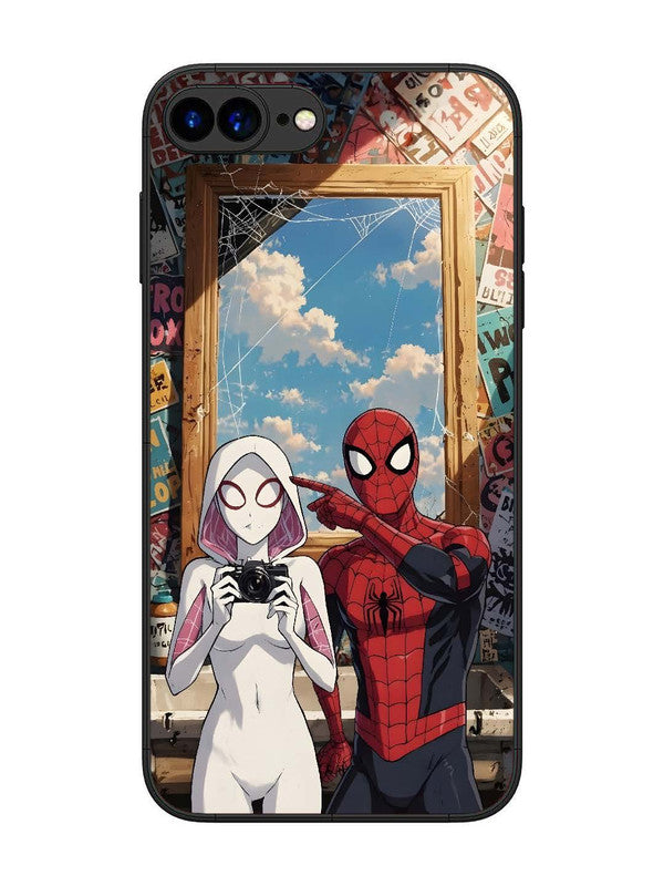 iPhone 8 Plus Spiderman and Spiderwoman