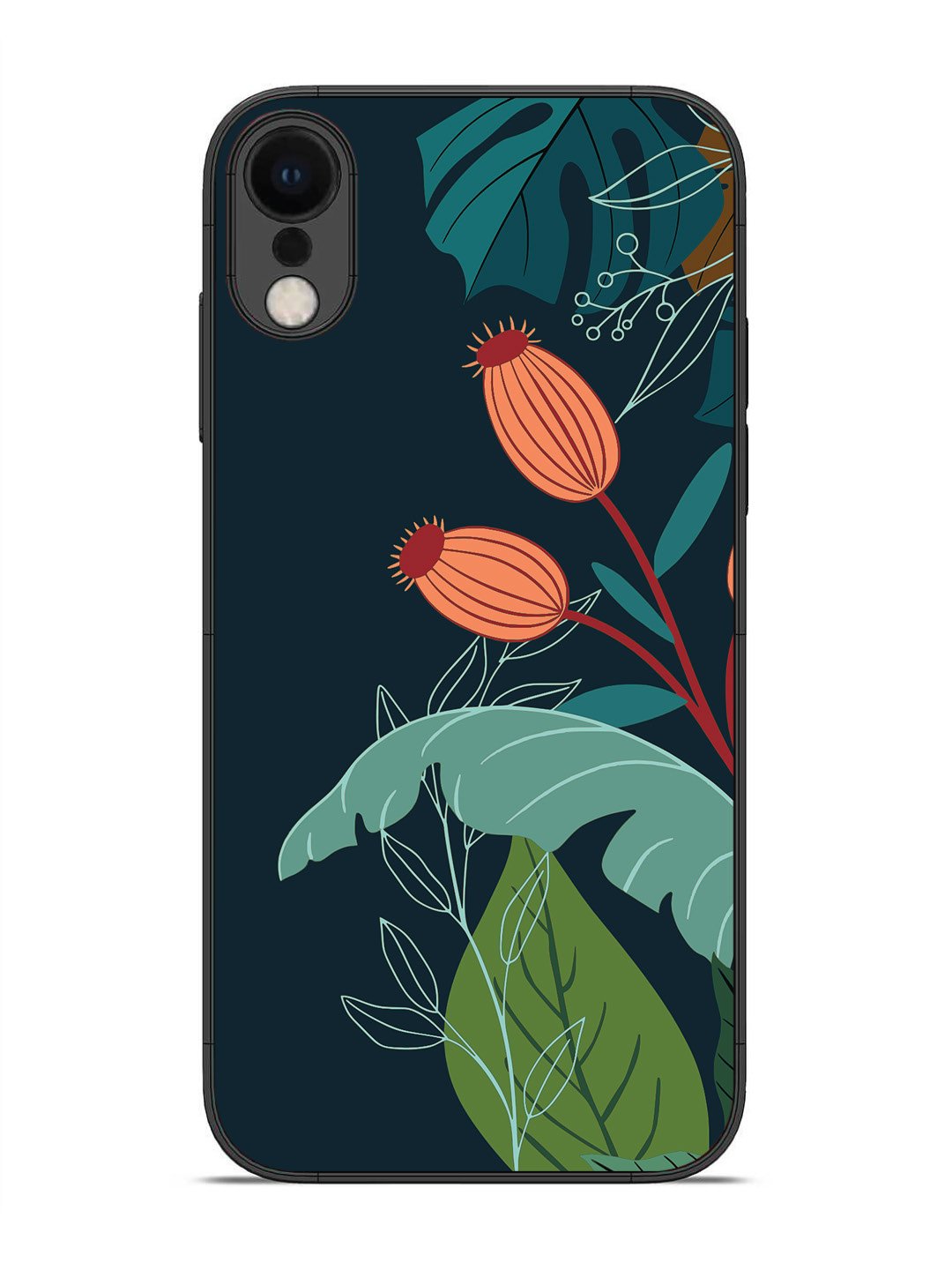 iPhone XR Plant Illustration