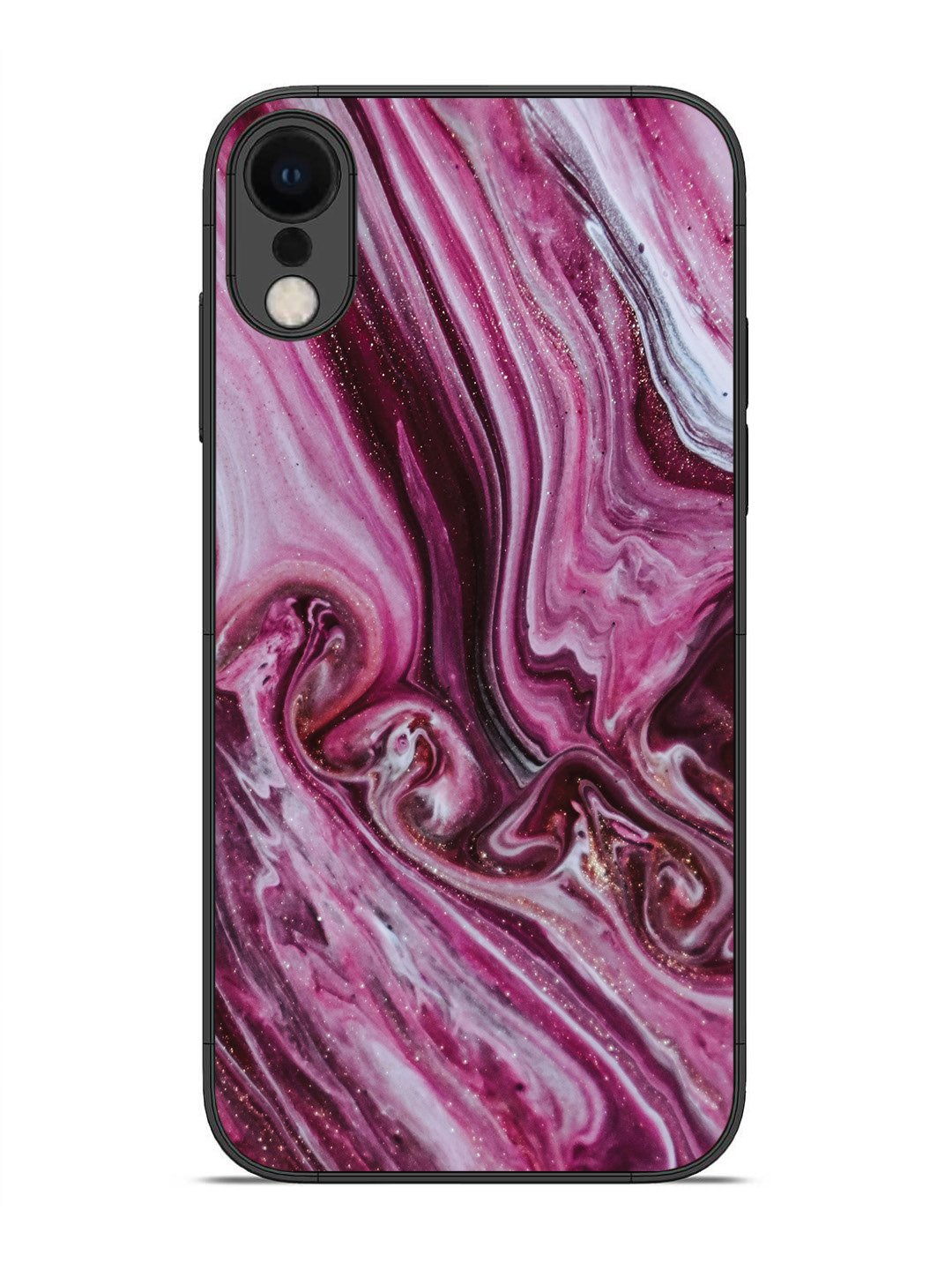 iPhone X Pink Flood Marble