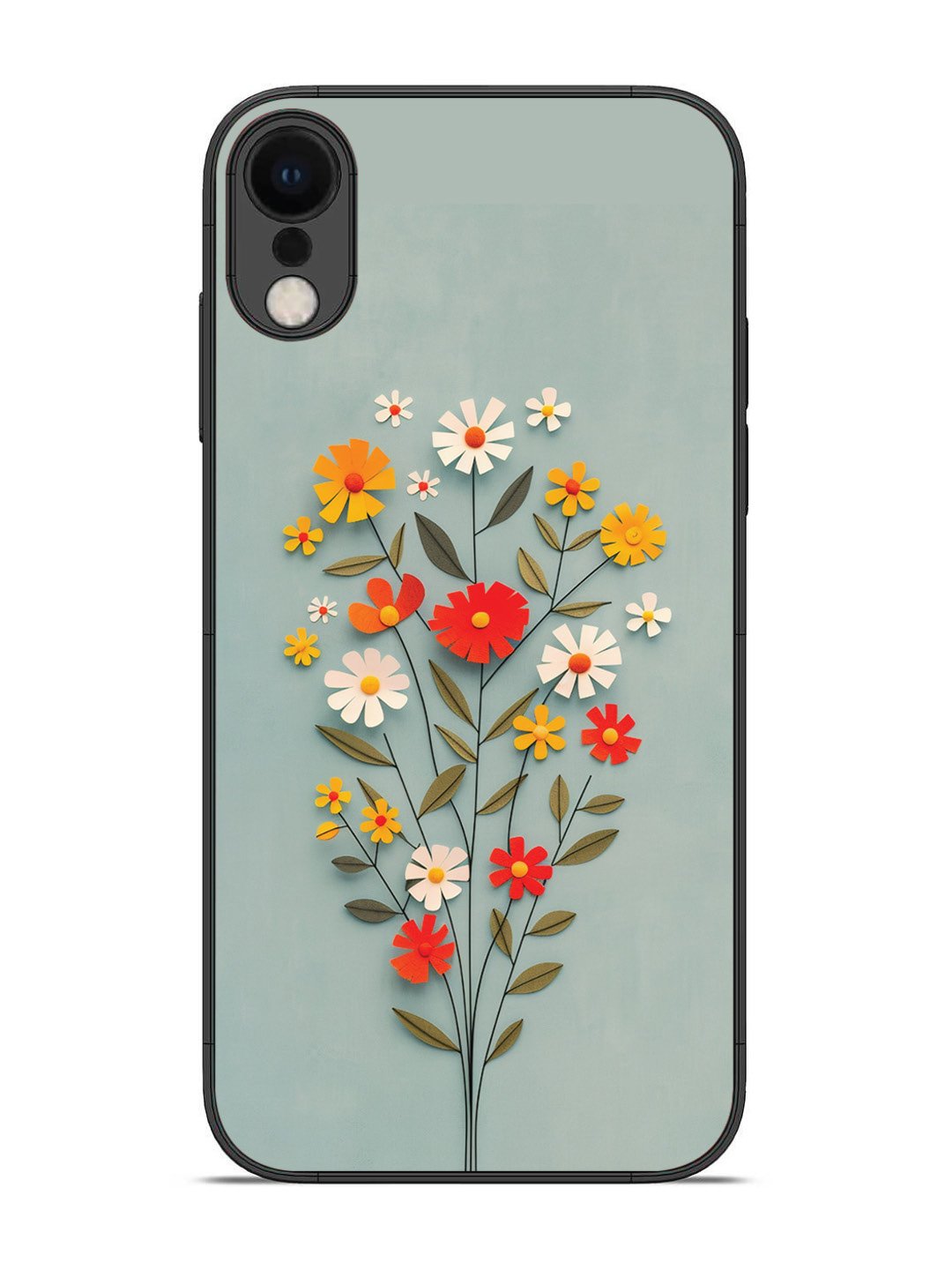 iPhone XR Paper Flowers