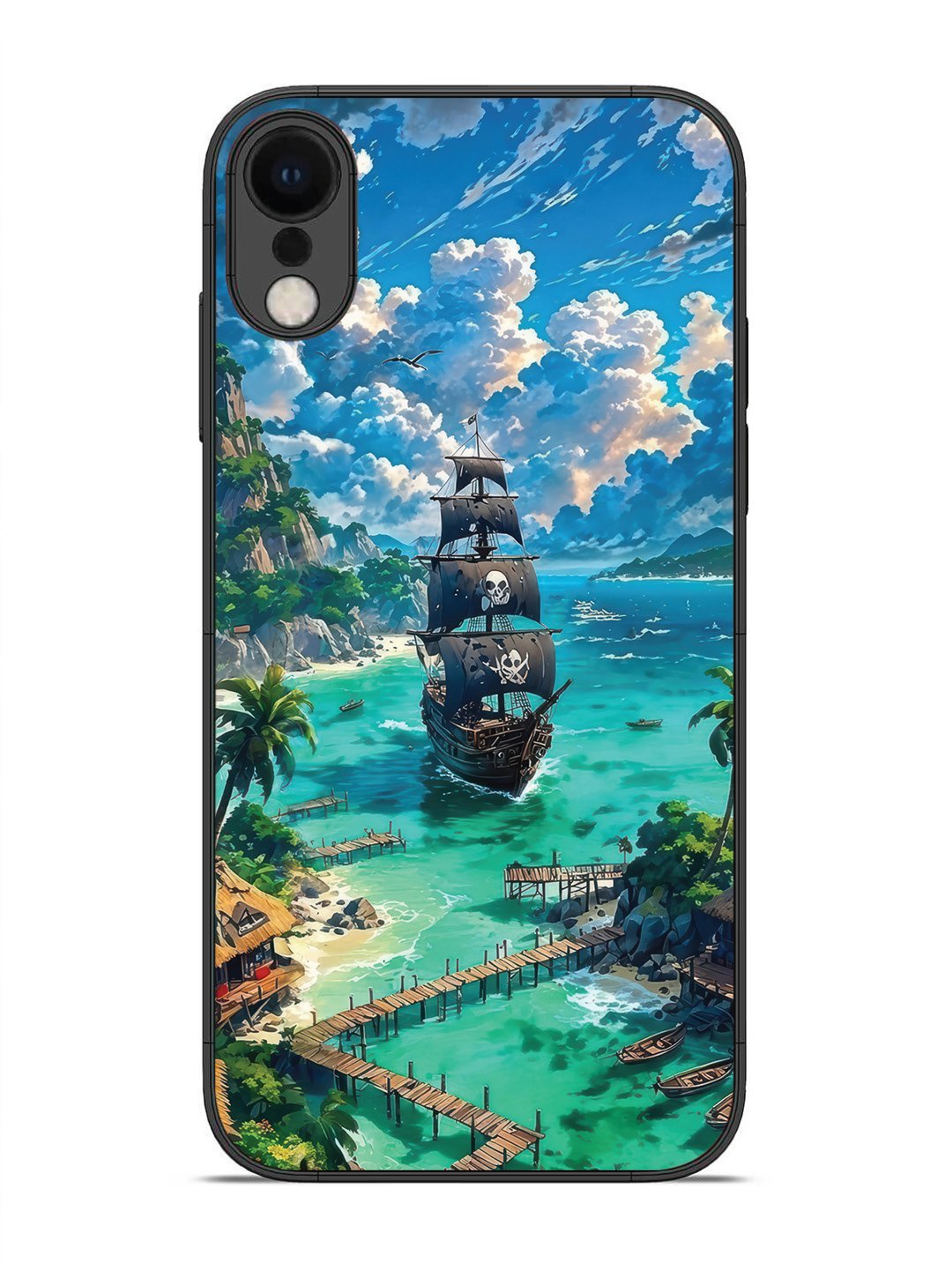 iPhone XR Pirate Ship Island