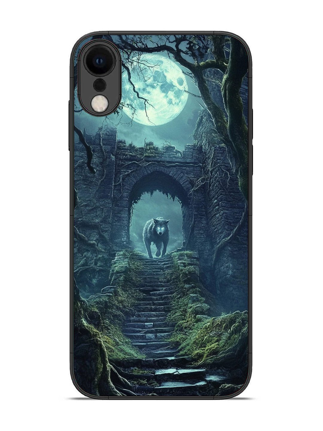 iPhone XR Moonlit Forest Gateway