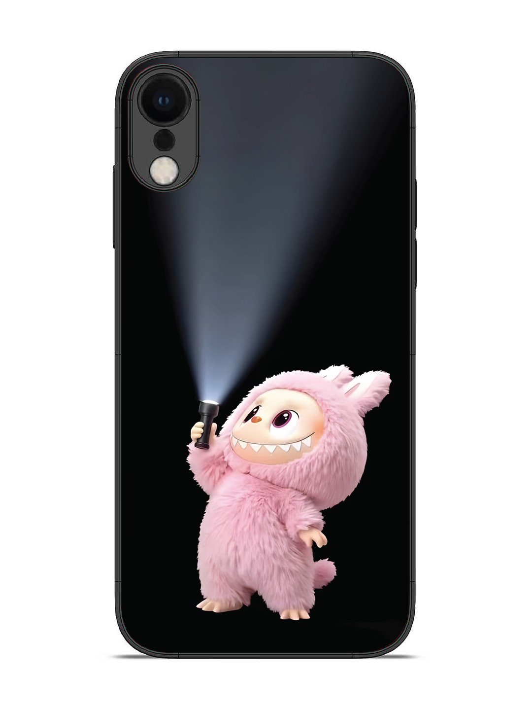 iPhone X Labubu with Torch