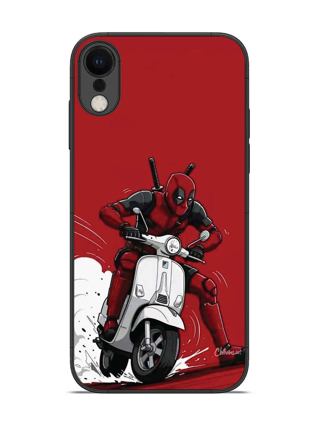 iPhone XR Deapool and Scooty