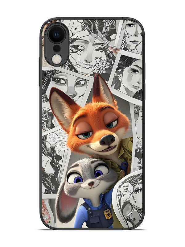 iPhone XR Cute Nick wilde and judy hopps