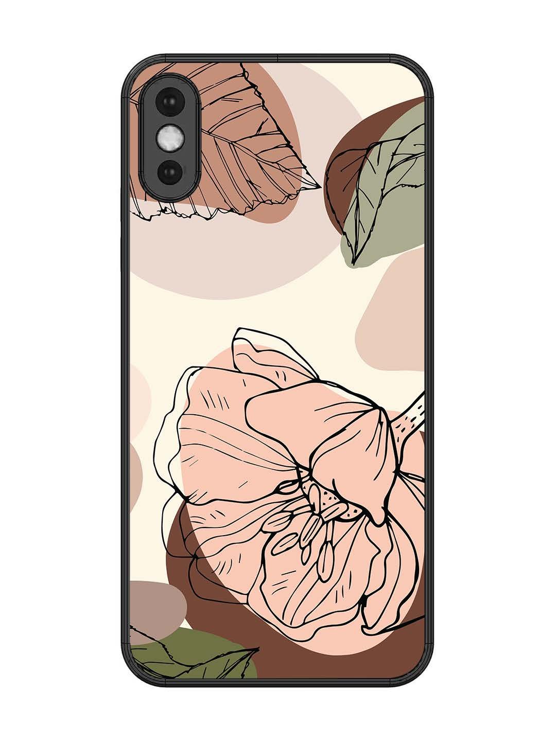 iPhone XS Max Floral Elegance, Portrait