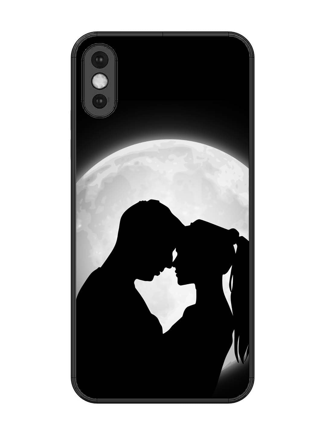 iPhone XS Max Couple on Moon