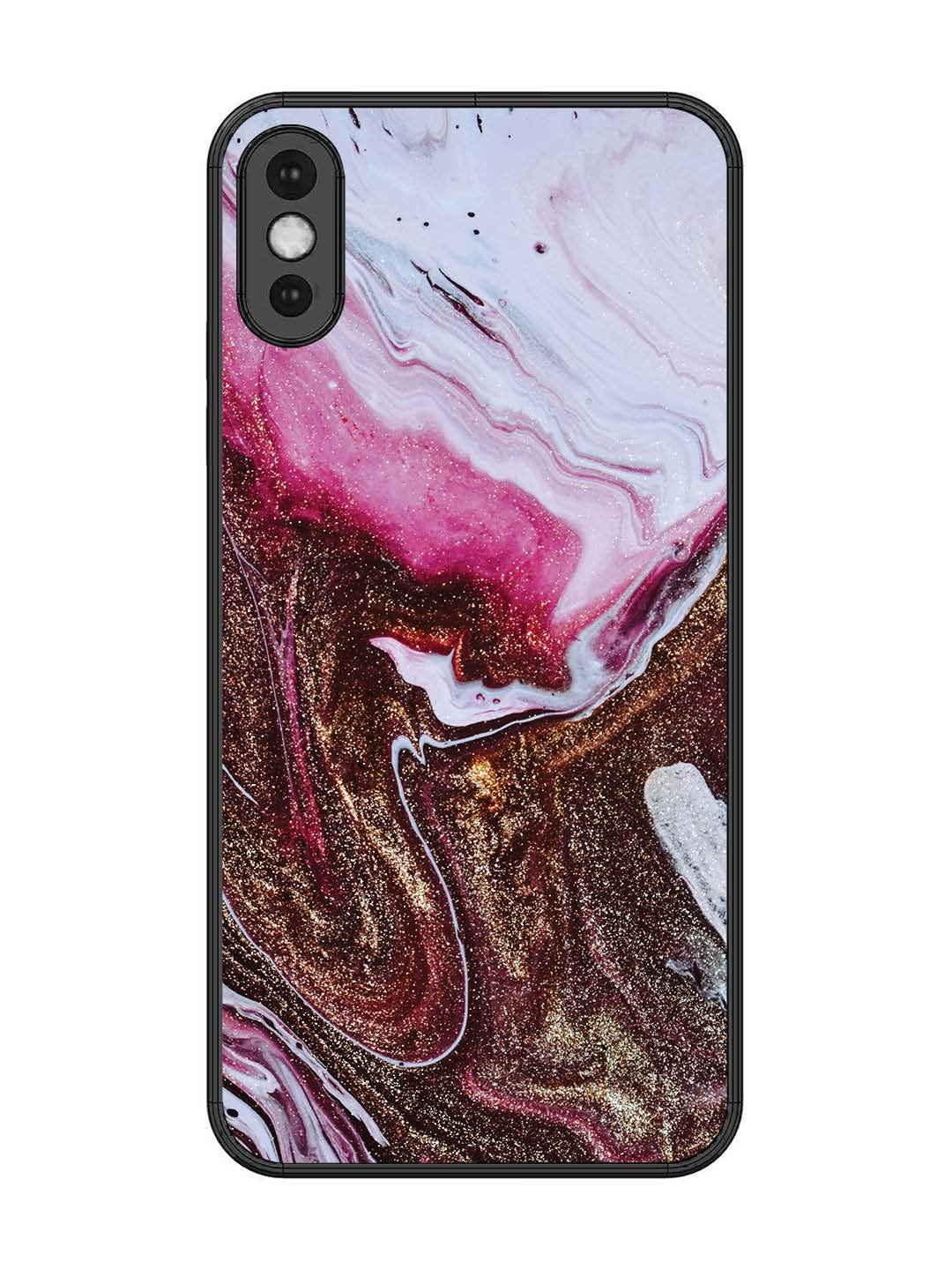iPhone XS Max Elegant Rose & Gold Marble