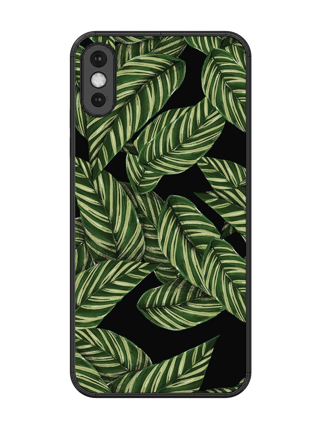 iPhone XS Max Leafs Pattern