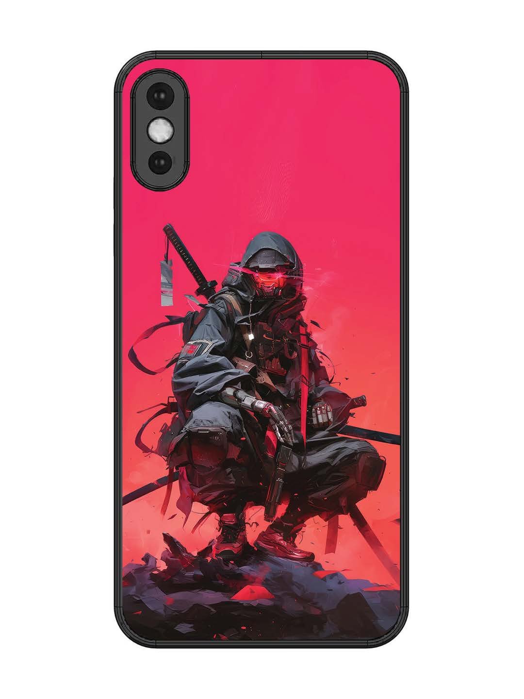 iPhone XS Max Cyberpunk Ninja Katana