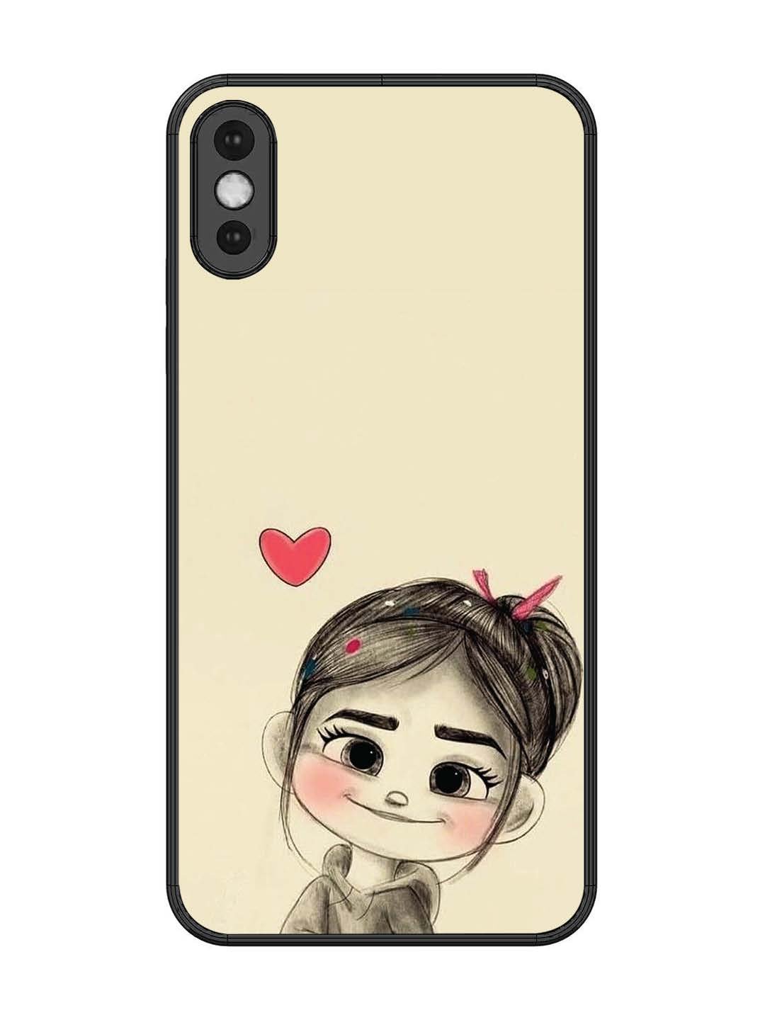 iPhone XS Max Cute Girl Looking at You