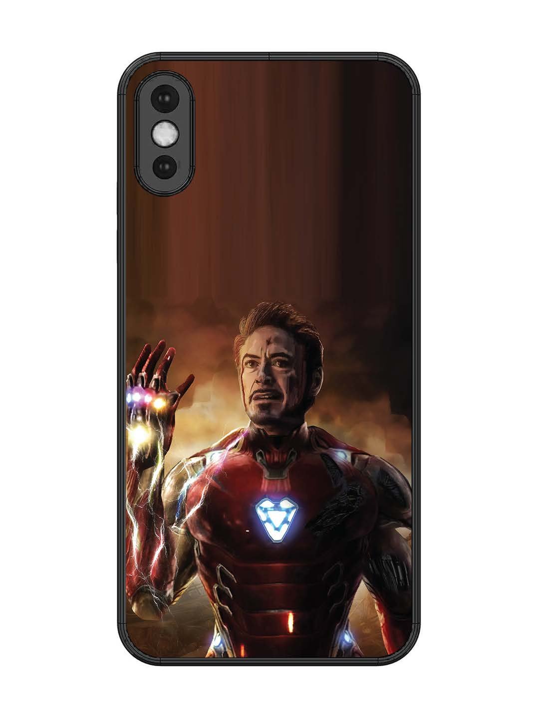 iPhone XS Max iron man inifinity stones