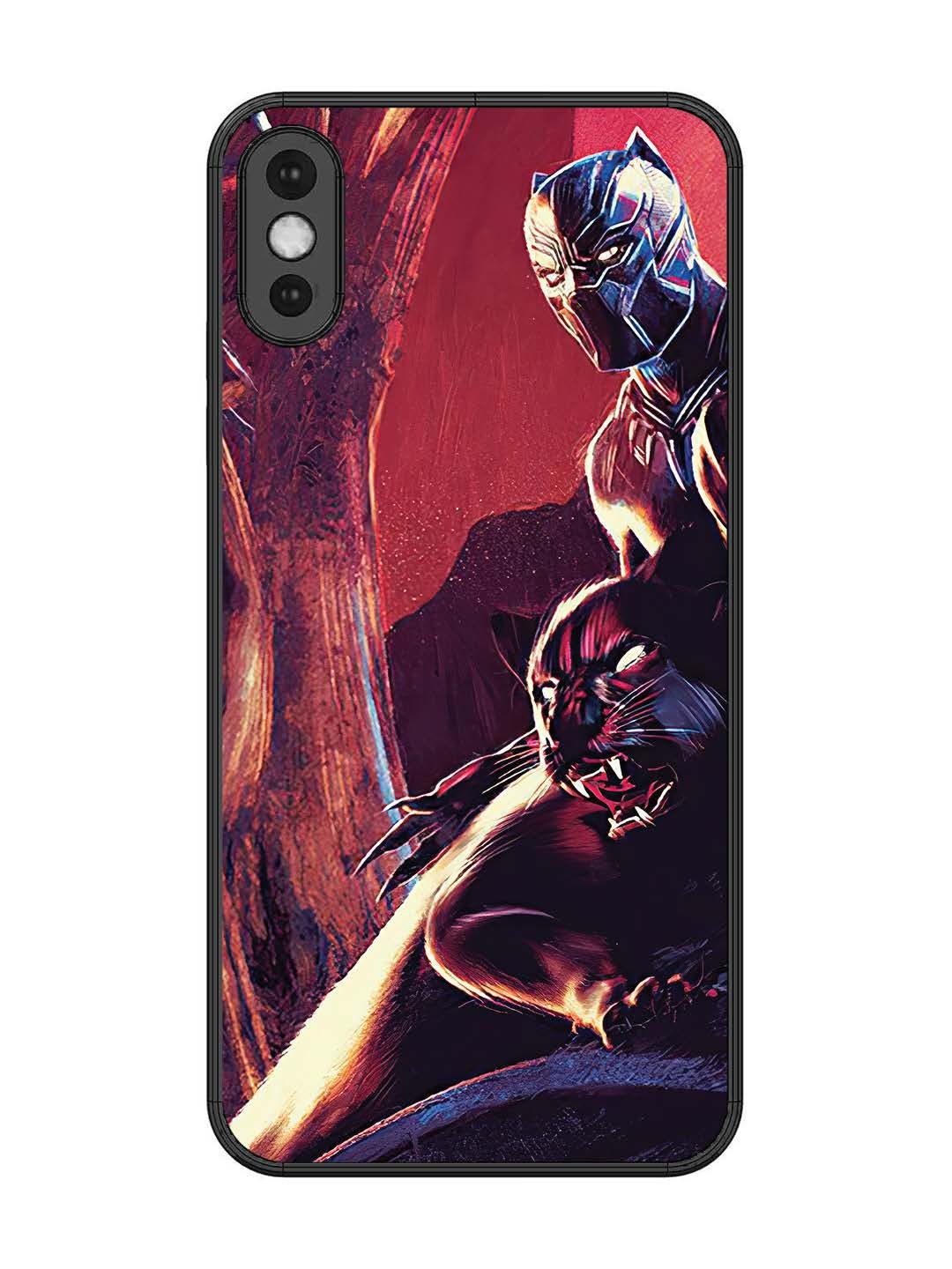 iPhone XS Max black-panther-marvel-comics