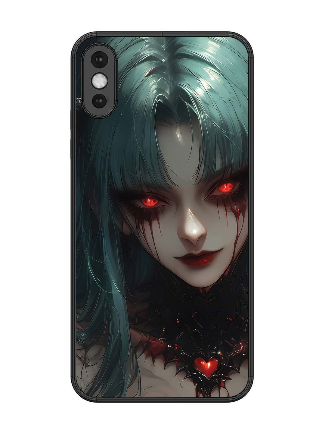 iPhone XS Max succubus-demon-anime-girl-red-eyes
