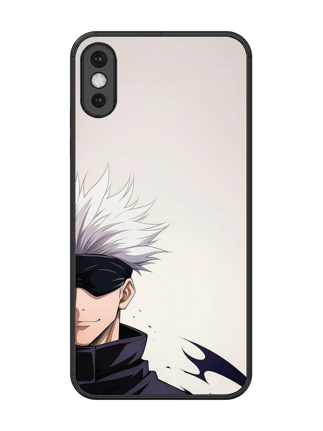 iPhone XS Max White Hair Sorcerer Satoru Gojo