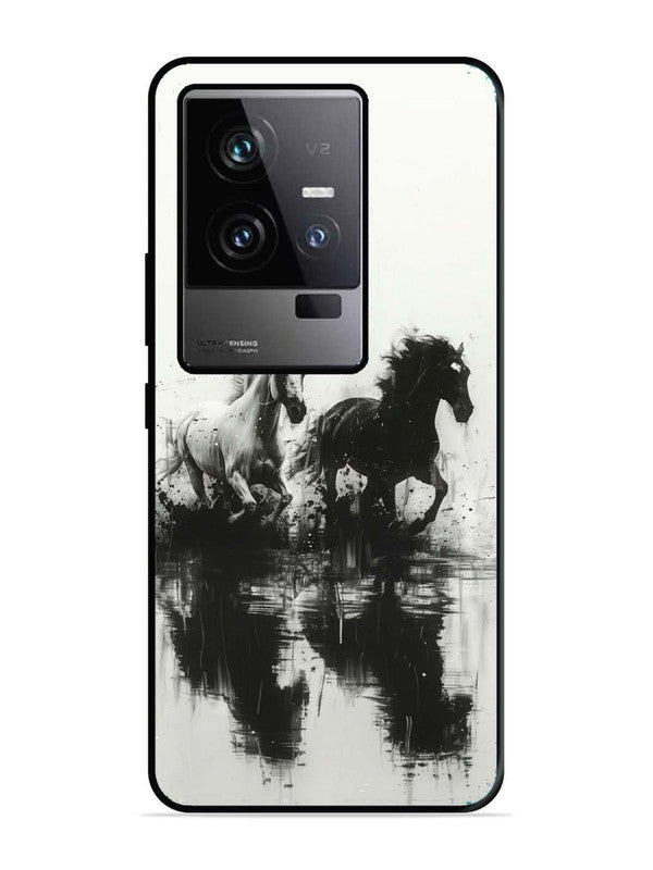 iQoo 11 5G Black & White Horse