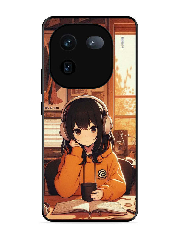iQoo 12 5G Cute Girl listening Music