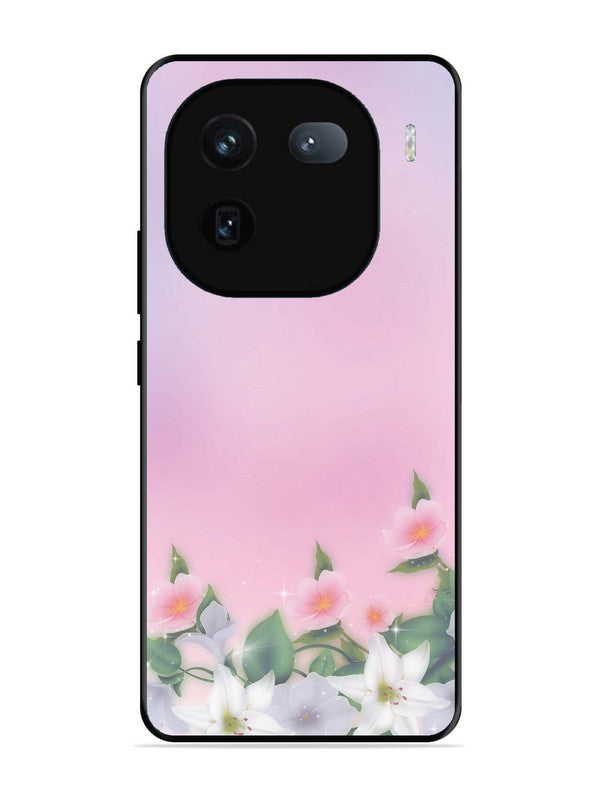 iQoo 12 5G Pink Floral Elegance