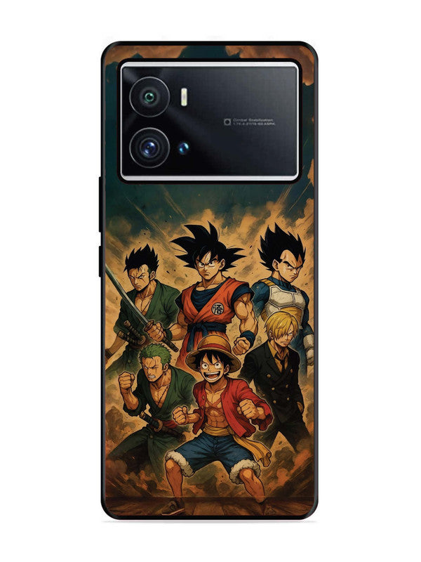 Iqoo 9 Pro OnePiece n Dragon Ball Z in one team