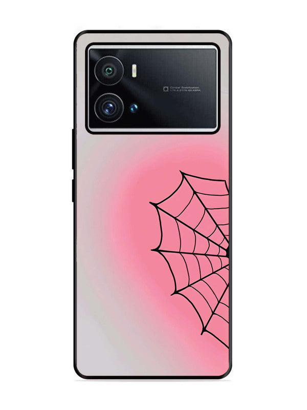 Iqoo 9 Pro Spider Web Heart for Girl