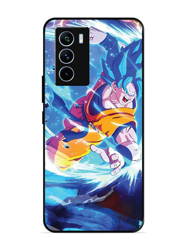 iQoo 9 SE goku-blue-dragon-ball