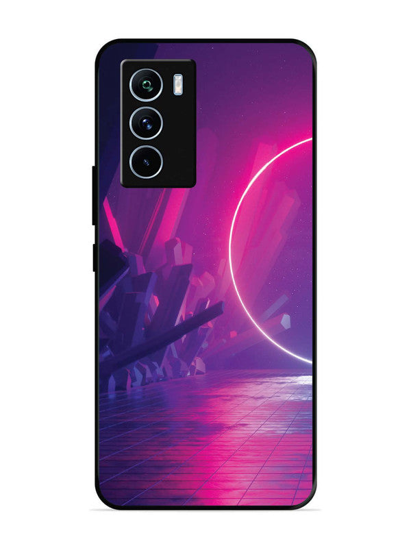 iQoo 9 SE abstract with Neon Light