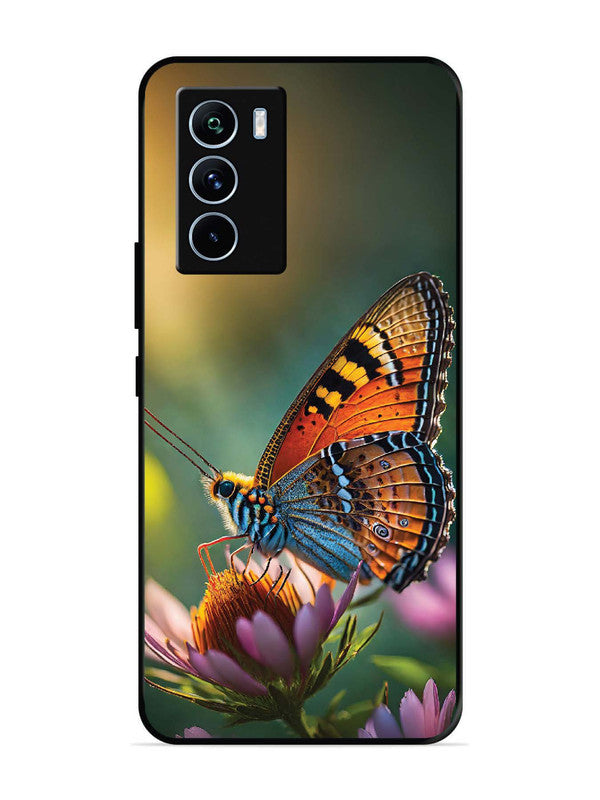 iQoo 9 SE Golden Hour Monarch Butterfly