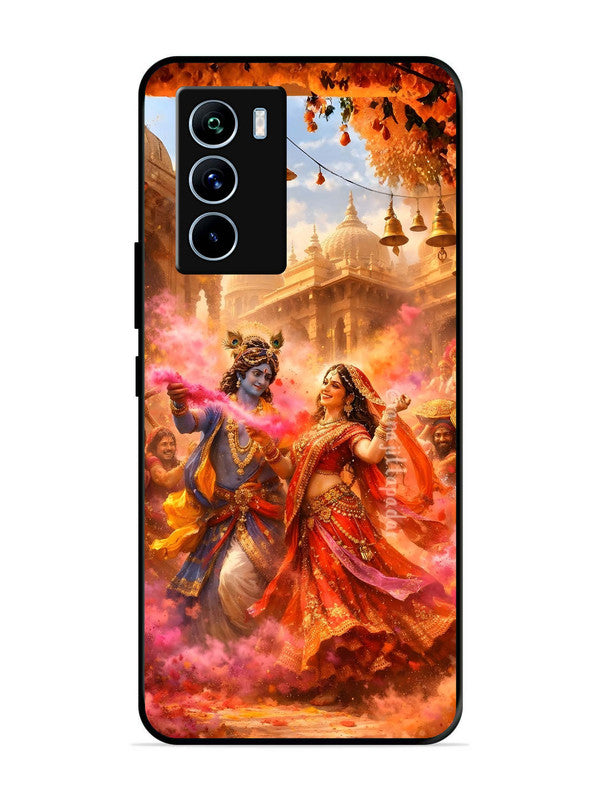 iQoo 9 SE Radha Krishna Playing Holi