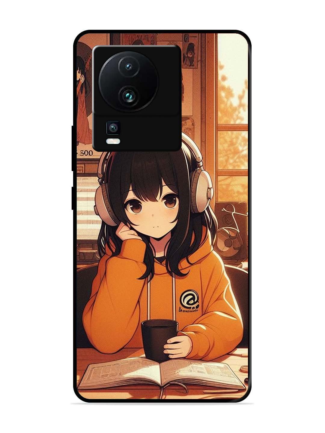 Iqoo Neo 7 5G Cute Girl listening Music