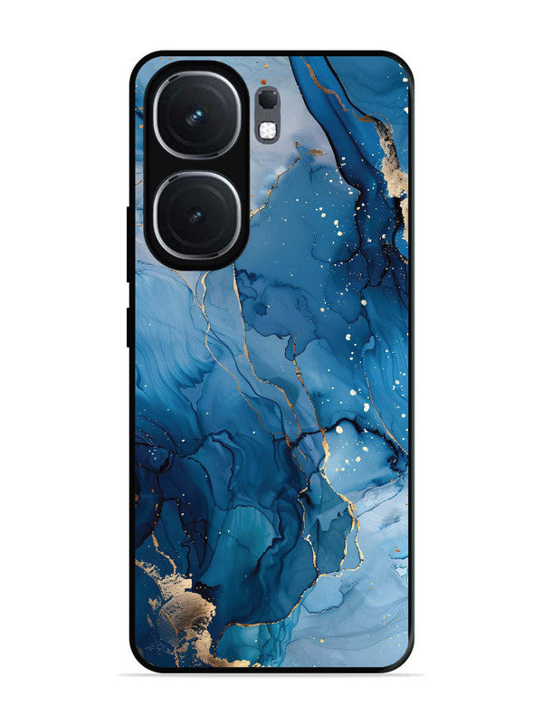 iQoo Neo 9 Pro Oceanic Pattern with Golden Sprinkles