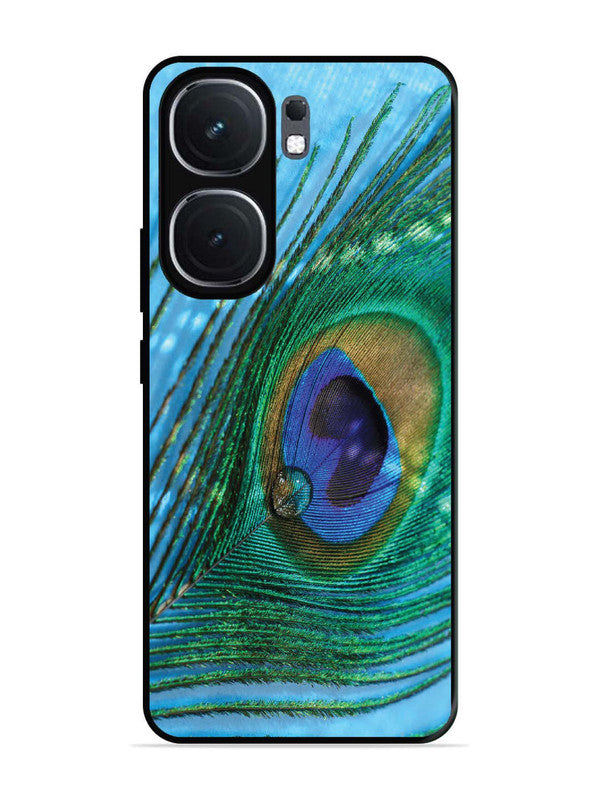 iQoo Neo 9 Pro A drop on Peacock Feather