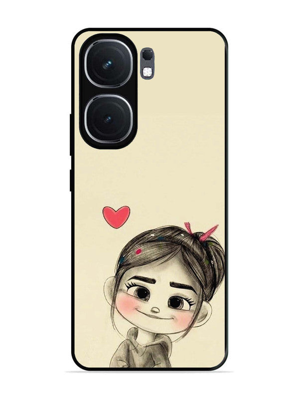 iQoo Neo 9 Pro Cute Girl Looking at You