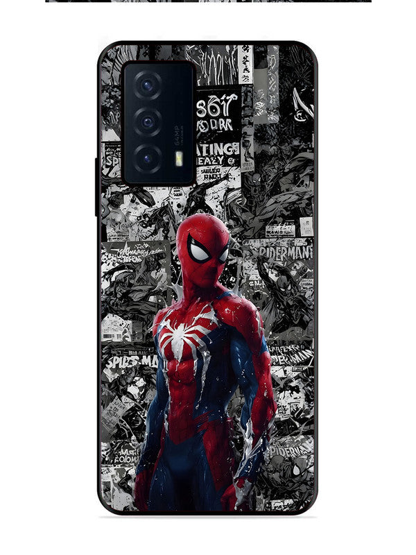iQoo Z5 5G Spiderman Highlighted on News Paper