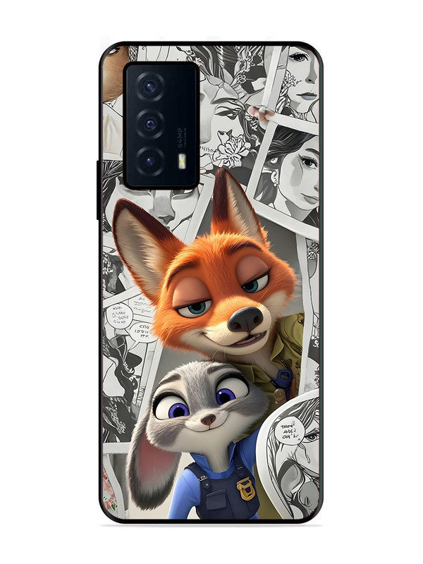 iQoo Z5 5G Cute Nick wilde and judy hopps