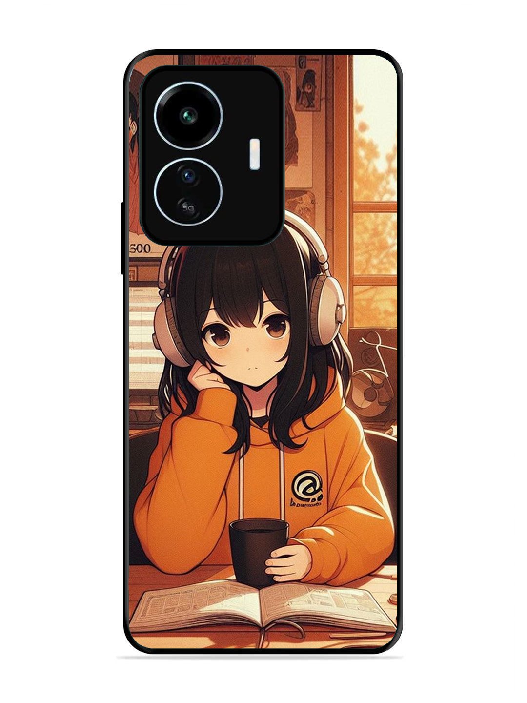 Iqoo Z6 Lite Cute Girl listening Music