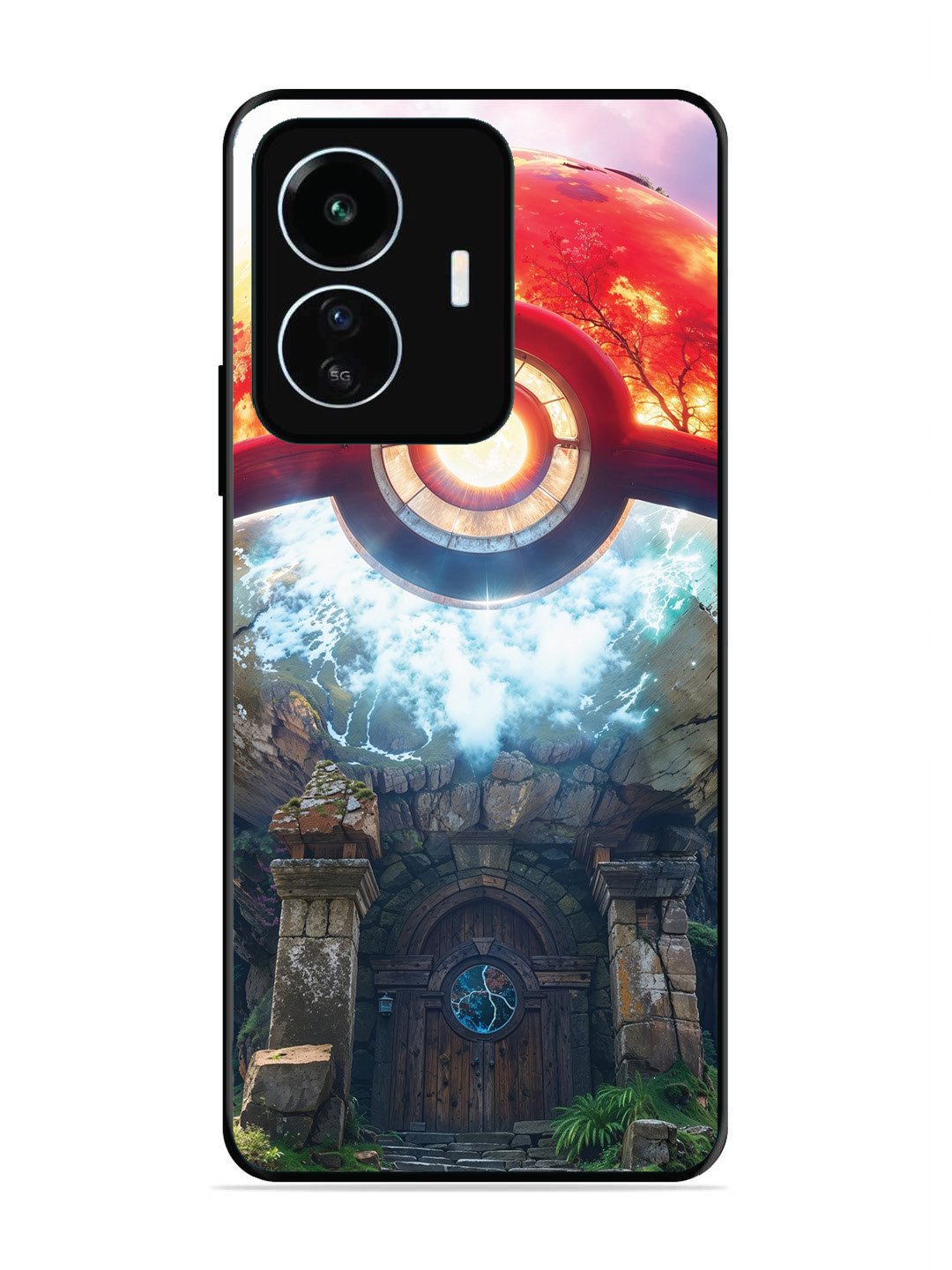 Iqoo Z6 Lite Cartoon-ball-house-anime